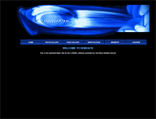 Tablet Screenshot of demosite.com